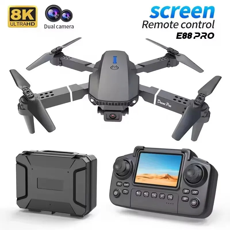 New Upgraded Drone E88 Pro 4K Dual Camera HD Aerial Photography Dron