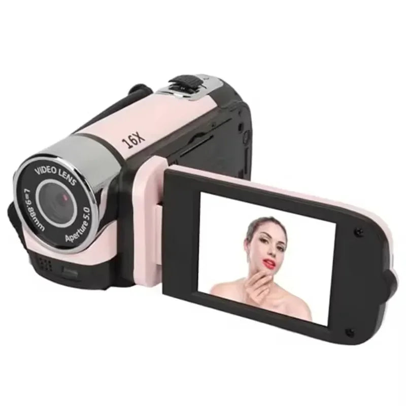 D90 1080P 16MP Digital Camera 2.4 Inch Rotatable Screen Camcorder