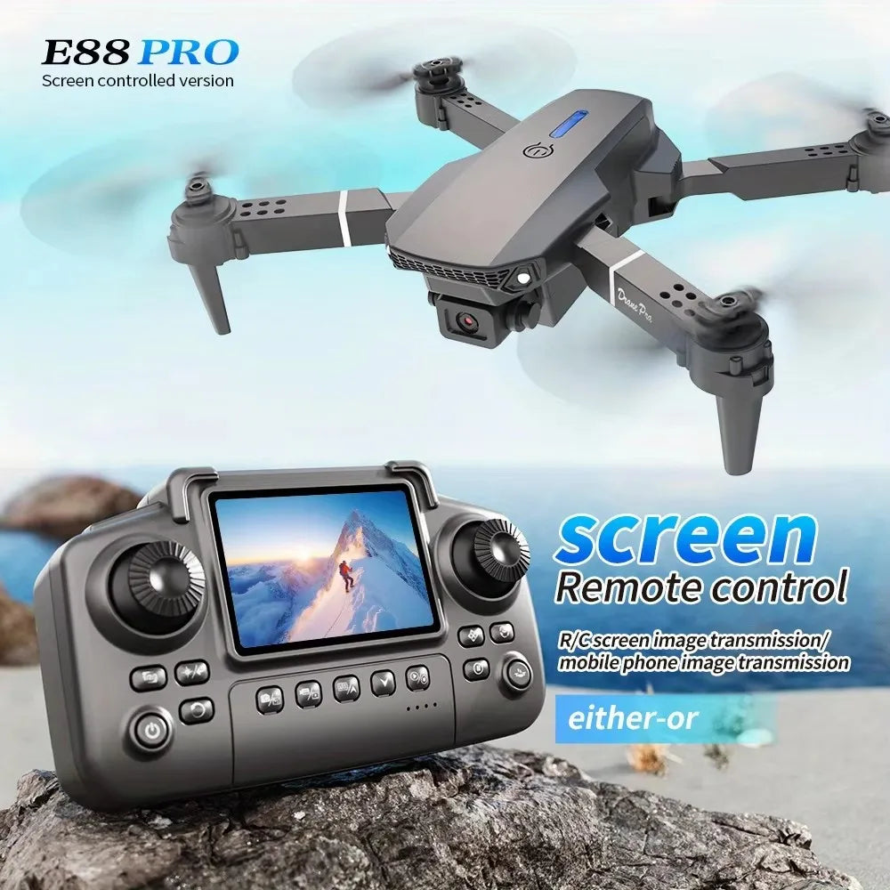 New Upgraded Drone E88 Pro 4K Dual Camera HD Aerial Photography Dron