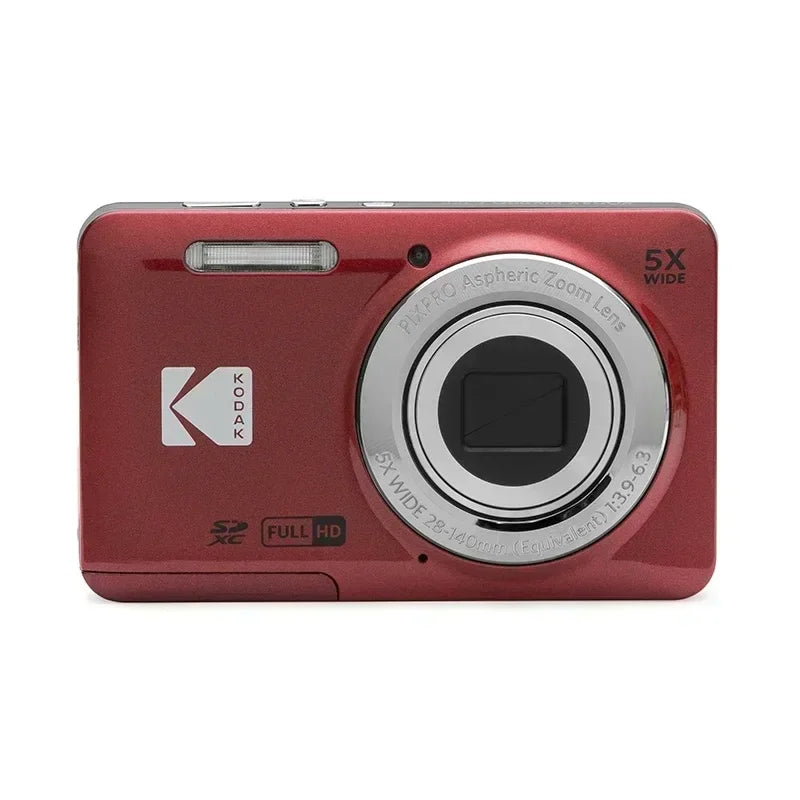 KODAK PIXPRO FZ55-RD 16MP Digital Camera 5X Optical 28mm Wide Angle