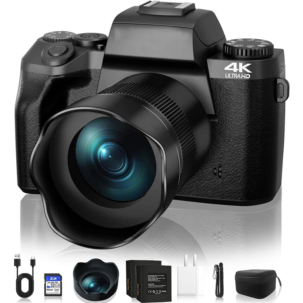 Digital Photo Camera SLR DSLR For Photography Auto Focus Camcorder