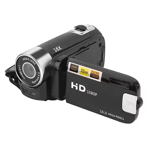 D90 1080P 16MP Digital Camera 2.4 Inch Rotatable Screen Camcorder