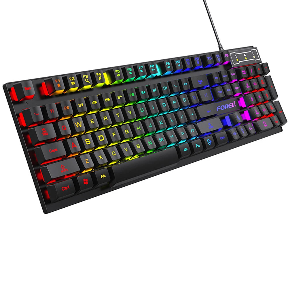 Mechanical feel Keyboard Wired Gaming Keyboard for Laptop Desktop