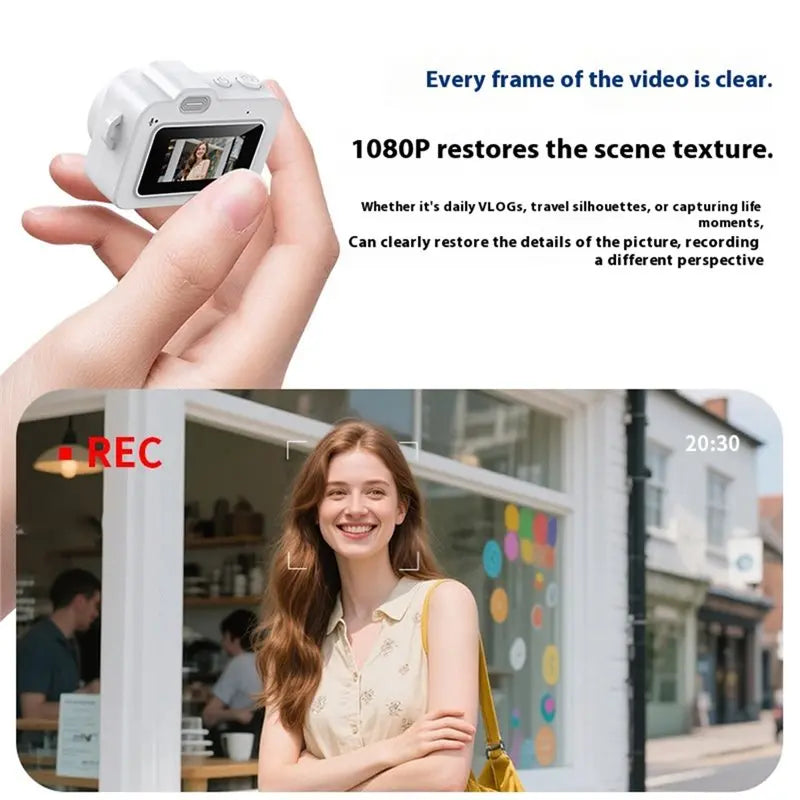 Keychain Camera Micro 1080P Camera Ultra-Compact Digital Camera