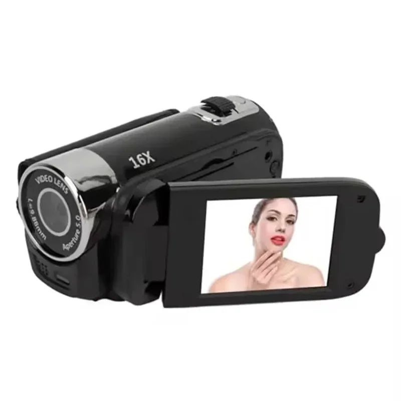 D90 1080P 16MP Digital Camera 2.4 Inch Rotatable Screen Camcorder